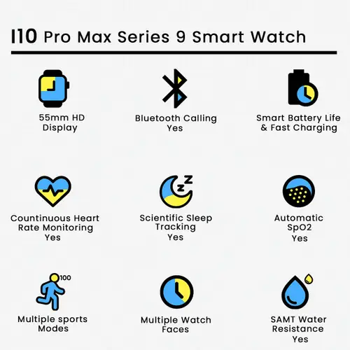 i10 Pro Max Series 9 Smart Watch