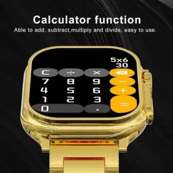 X90 ULTRA 2 MAX Golden Smart Watch